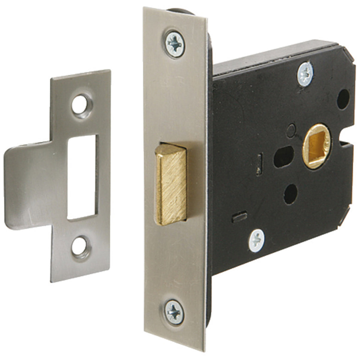 MORTICE BOX LATCH 76/57 ST/ST