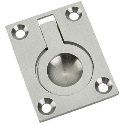 FLUSH RING PHANDLE 50x38 BRS/POL
