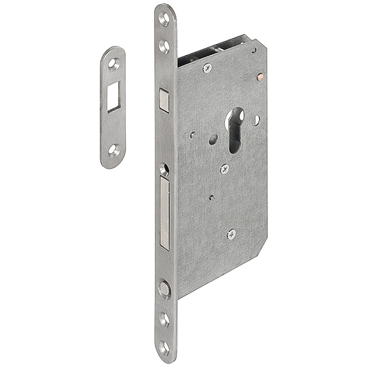 MORTICE CYL SLIDEDOOR LOCK CASE SSS