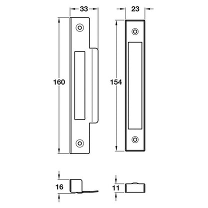 REBATE SET MORT 3L SASHLOCK NI