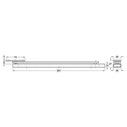 MORTICE OVERHEAD LIMIT STAY ZPS
