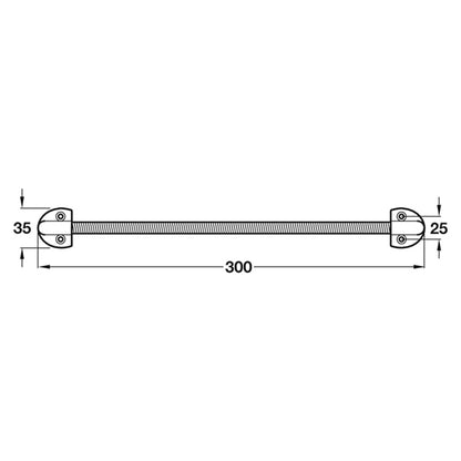 DOOR LOOP SURFACE MOUNTED 300