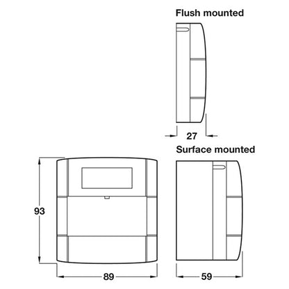DOOR RELEASE BREAK GLASS UNIT