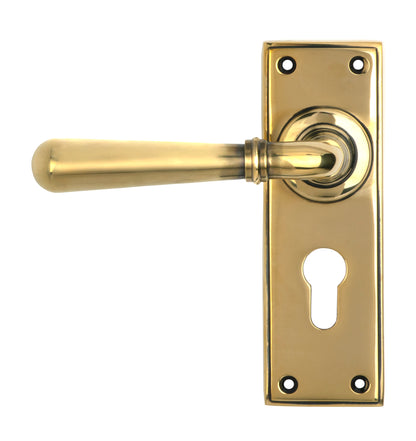 NEWBURY LEVER HANDLE EURO 124x152x70 AGBR - 91417 by MARCHES (ANVIL) ARCHITECTURAL HARDWARE