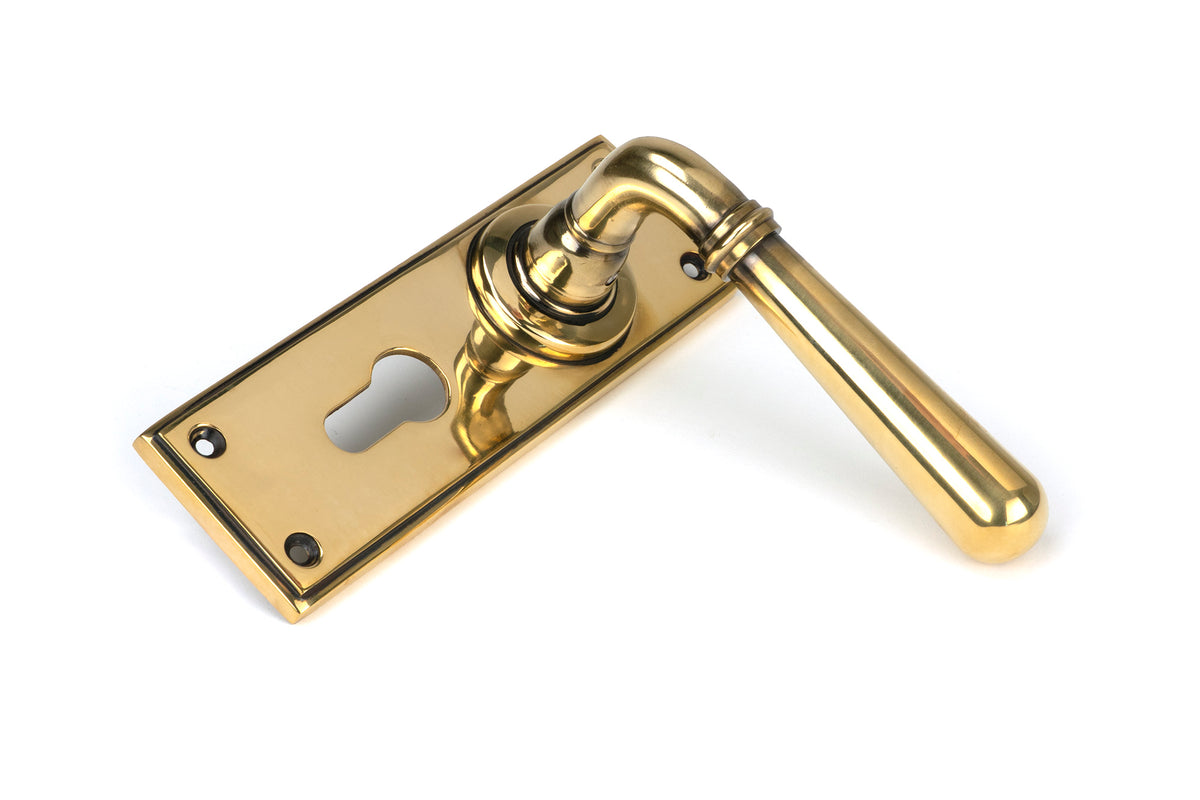 NEWBURY LEVER HANDLE EURO 124x152x70 AGBR - 91417 by MARCHES (ANVIL) ARCHITECTURAL HARDWARE