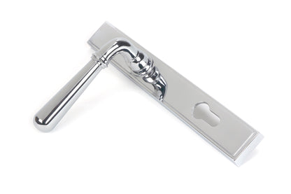 NEWBURY SLIMLINE LEVER ESPAGNOLETTE LOCK 124x244x70 PCP - 91420 by MARCHES (ANVIL) ARCHITECTURAL HARDWARE