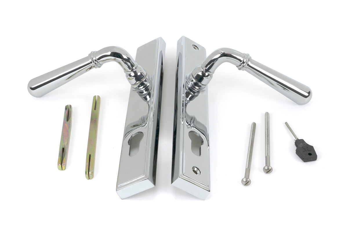 NEWBURY SLIMLINE LEVER ESPAGNOLETTE LOCK 124x244x70 PCP - 91420 by MARCHES (ANVIL) ARCHITECTURAL HARDWARE