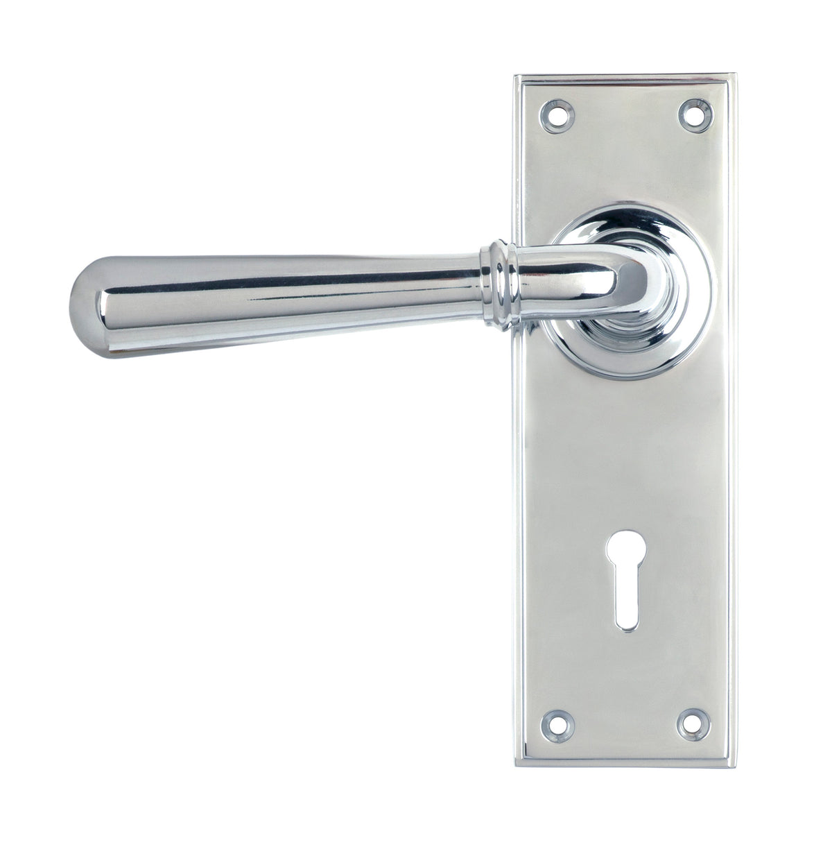 NEWBURY LEVER HANDLE LOCK 124x152x70 PCP - 91421 by MARCHES (ANVIL) ARCHITECTURAL HARDWARE