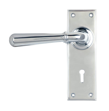 NEWBURY LEVER HANDLE LOCK 124x152x70 PCP - 91421 by MARCHES (ANVIL) ARCHITECTURAL HARDWARE