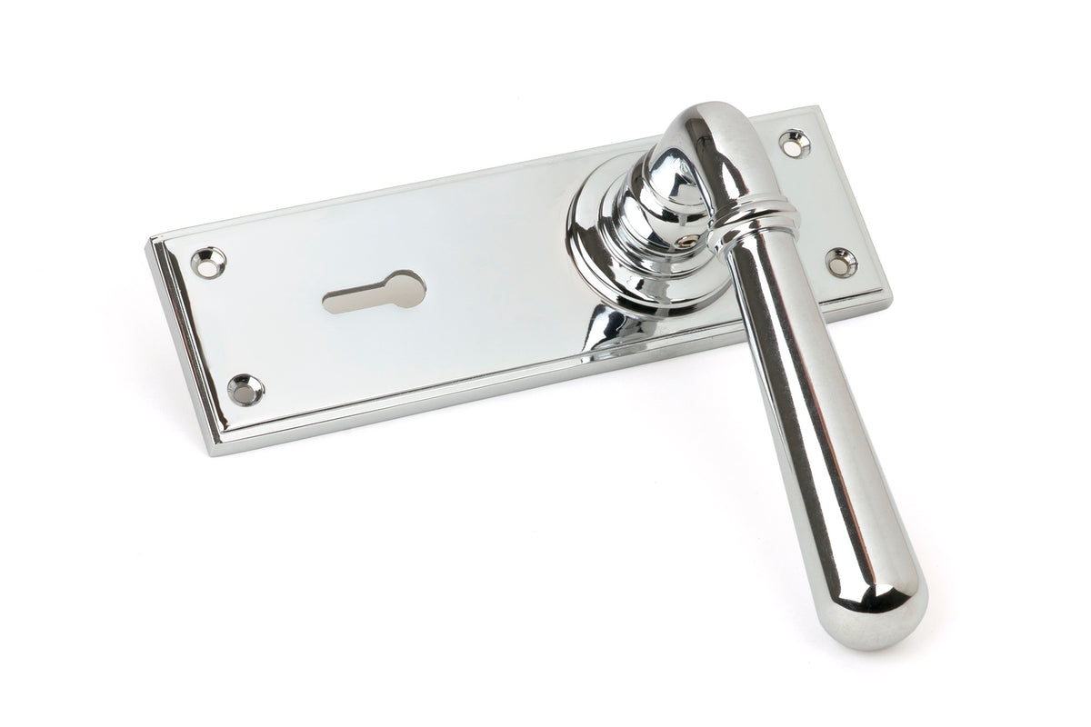 NEWBURY LEVER HANDLE LOCK 124x152x70 PCP - 91421 by MARCHES (ANVIL) ARCHITECTURAL HARDWARE
