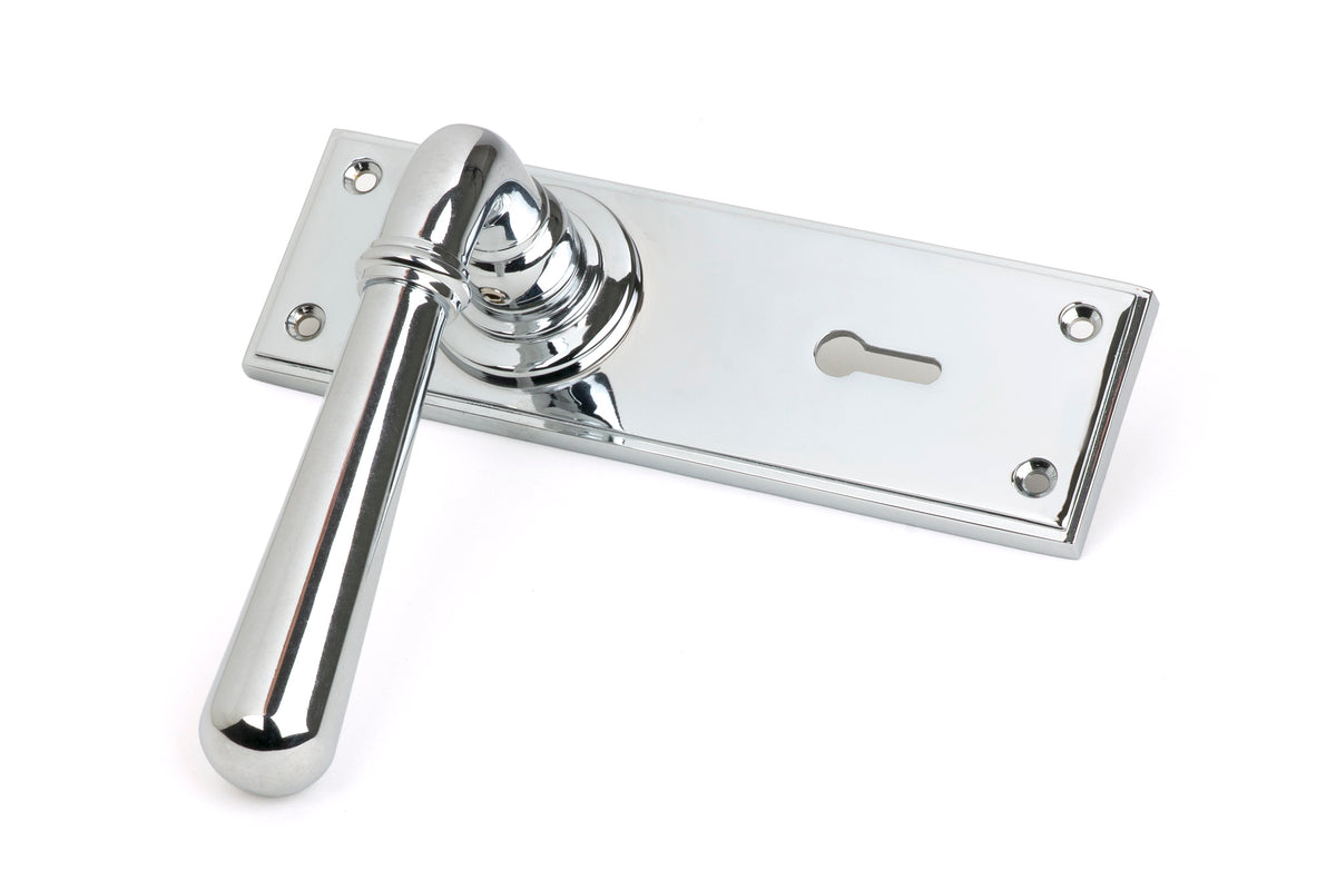 NEWBURY LEVER HANDLE LOCK 124x152x70 PCP - 91421 by MARCHES (ANVIL) ARCHITECTURAL HARDWARE