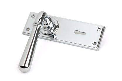 NEWBURY LEVER HANDLE LOCK 124x152x70 PCP - 91421 by MARCHES (ANVIL) ARCHITECTURAL HARDWARE