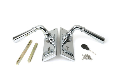 NEWBURY LEVER HANDLE LOCK 124x152x70 PCP - 91421 by MARCHES (ANVIL) ARCHITECTURAL HARDWARE