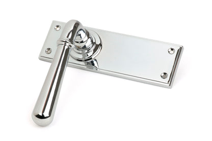 NEWBURY LEVER HANDLE LATCH 124x152x70 PCP - 91422 by MARCHES (ANVIL) ARCHITECTURAL HARDWARE