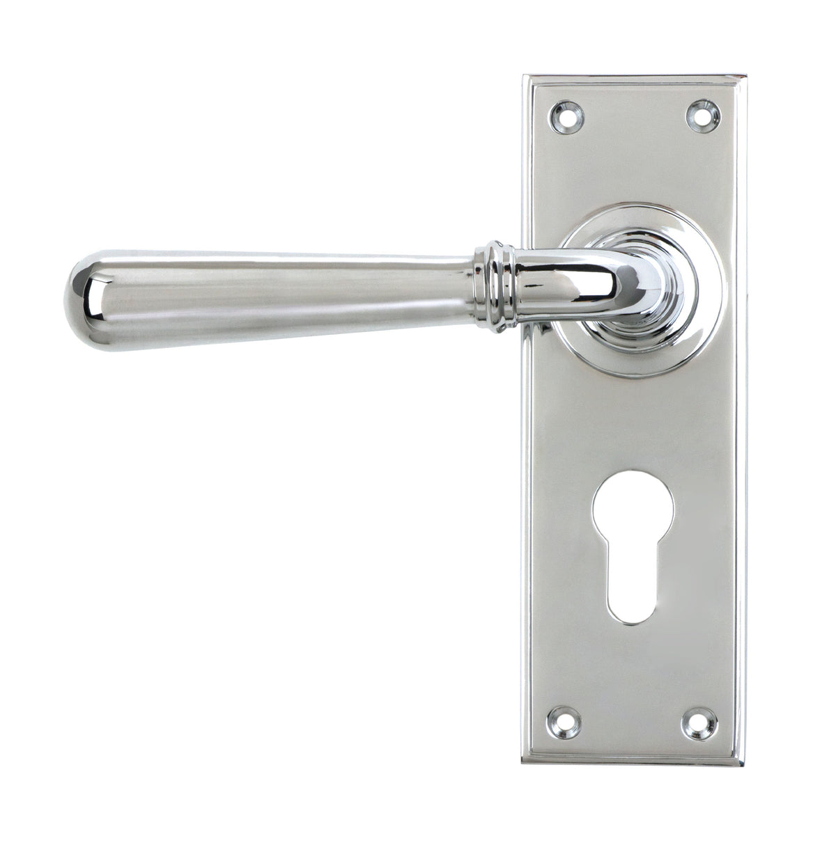 NEWBURY LEVER HANDLE EURO 124x152x70 PCP - 91424 by MARCHES (ANVIL) ARCHITECTURAL HARDWARE
