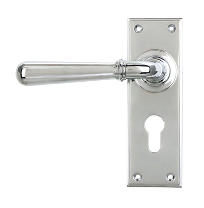 NEWBURY LEVER HANDLE EURO 124x152x70 PCP - 91424 by MARCHES (ANVIL) ARCHITECTURAL HARDWARE