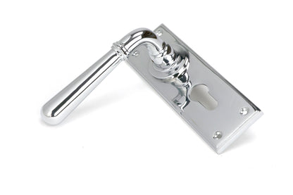 NEWBURY LEVER HANDLE EURO 124x152x70 PCP - 91424 by MARCHES (ANVIL) ARCHITECTURAL HARDWARE