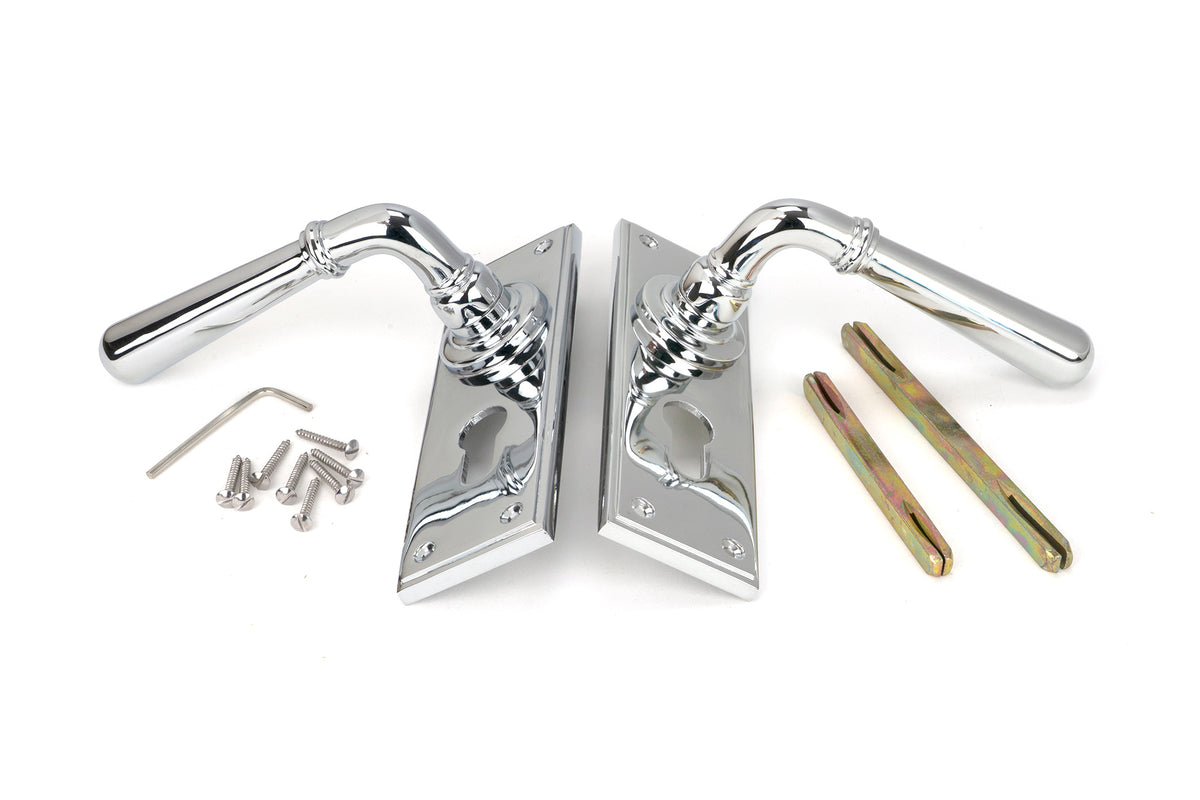 NEWBURY LEVER HANDLE EURO 124x152x70 PCP - 91424 by MARCHES (ANVIL) ARCHITECTURAL HARDWARE