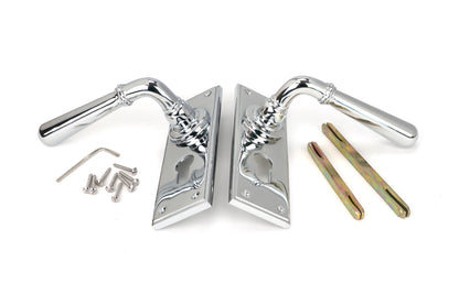 NEWBURY LEVER HANDLE EURO 124x152x70 PCP - 91424 by MARCHES (ANVIL) ARCHITECTURAL HARDWARE