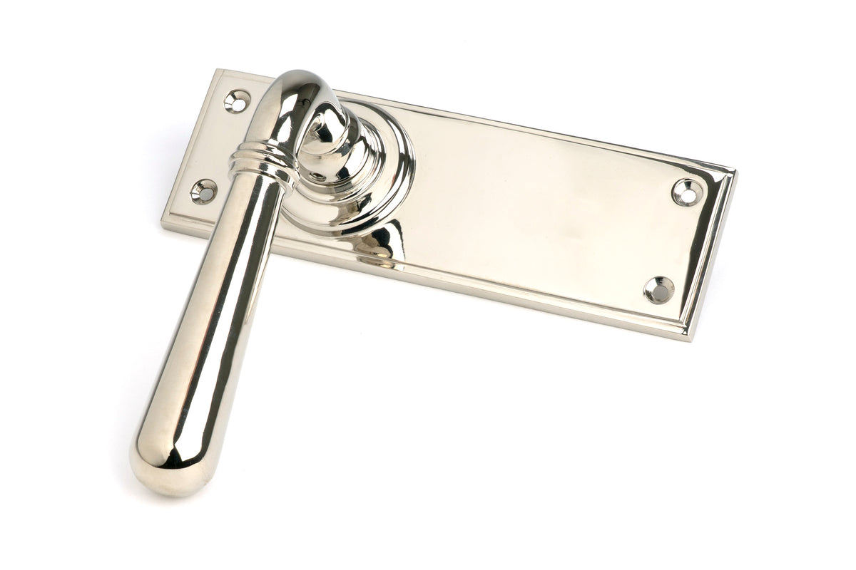 NEWBURY LEVER HANDLE LATCH 124x152x70 PNP - 91429 by MARCHES (ANVIL) ARCHITECTURAL HARDWARE