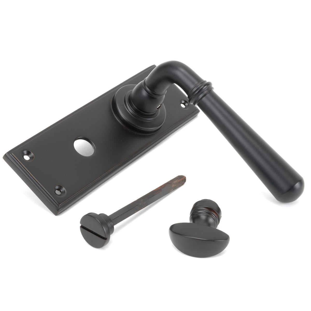 NEWBURY LEVER HANDLE BATH 124x152x70 AGBZ - 91437 by MARCHES (ANVIL) ARCHITECTURAL HARDWARE