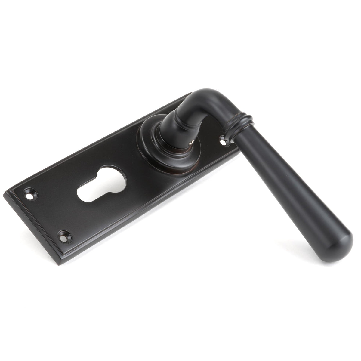 NEWBURY LEVER HANDLE EURO 124x152x70 AGBZ - 91438 by MARCHES (ANVIL) ARCHITECTURAL HARDWARE