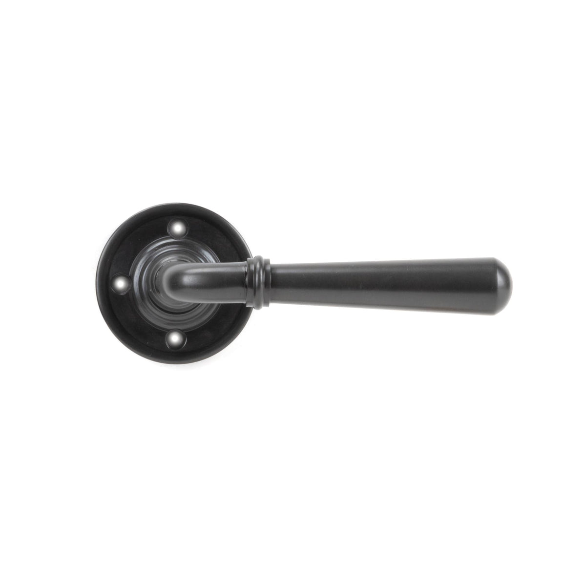 NEWBURY LEVER HANDLE+ROSE SPRUNG 124x60x64 AGBZ - 91439 by MARCHES (ANVIL) ARCHITECTURAL HARDWARE