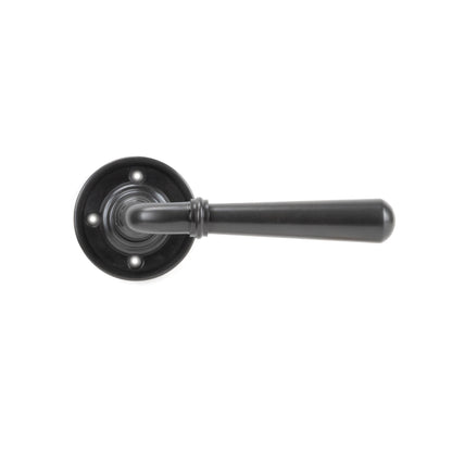 NEWBURY LEVER HANDLE+ROSE SPRUNG 124x60x64 AGBZ - 91439 by MARCHES (ANVIL) ARCHITECTURAL HARDWARE