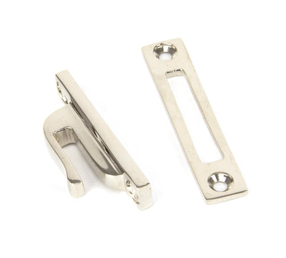 NEWBURY LOCK FASTENER 128x19x36 PNP - 91455 by MARCHES (ANVIL) ARCHITECTURAL HARDWARE