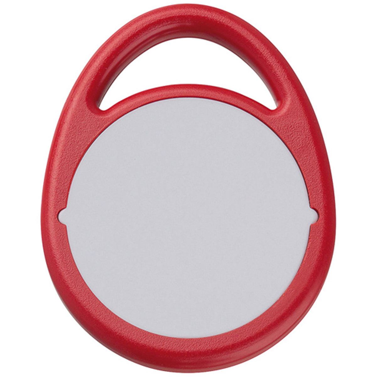 KEY TAG PLASTIC 85.7x54x0.9 RED