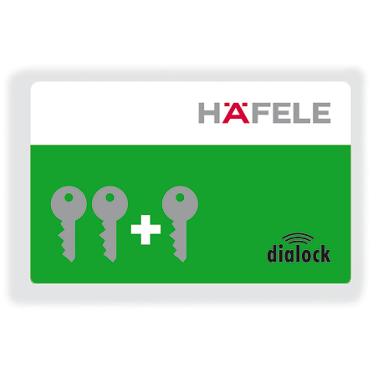 DIALOCK PK PROGRAM KEY CARD 85x54