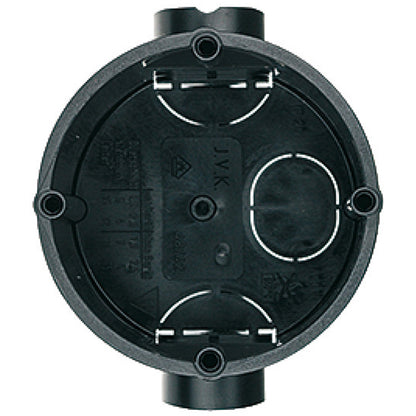 WALL BOX FLUSH MOUNTING D65x63 BLK
