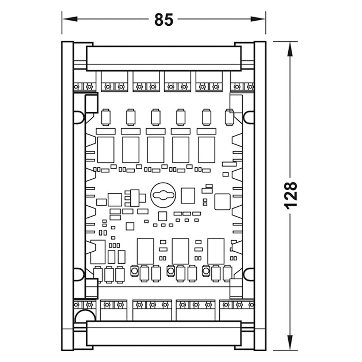 DIALOCK WTX201 8WAY RELAY READER