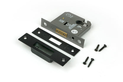 EURO DEAD LOCK BS BS56 76 BLK - 91846 by MARCHES (ANVIL) ARCHITECTURAL HARDWARE