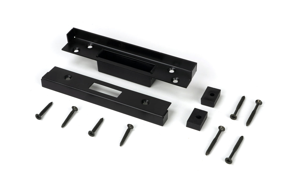 EURO DEAD LOCK REBATE KIT 12.7 BLK - 91847 by MARCHES (ANVIL) ARCHITECTURAL HARDWARE