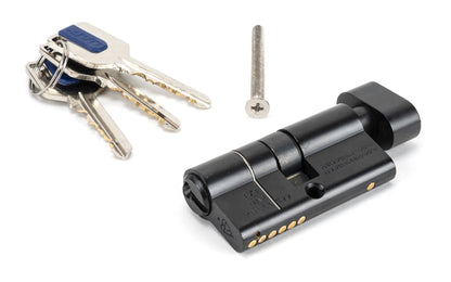 EURO CYLINDER/THUMBTURN 6PIN ALIKE 30/30 BLK - 91873 by MARCHES (ANVIL) ARCHITECTURAL HARDWARE
