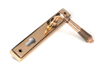REEDED SLIMLINE ESPAGNOLETTE LOCK 123x244x70 PBZ - 91912 by MARCHES (ANVIL) ARCHITECTURAL HARDWARE