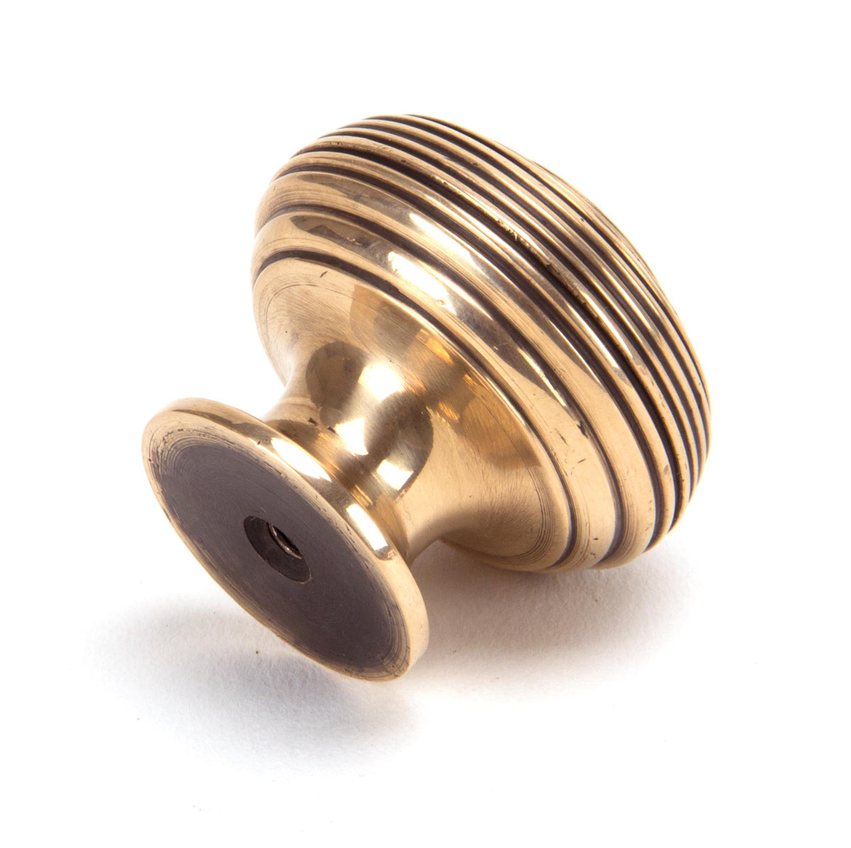 BEEHIVE CABINET KNOB 40x33 PBZ - 91947 by MARCHES (ANVIL) ARCHITECTURAL HARDWARE