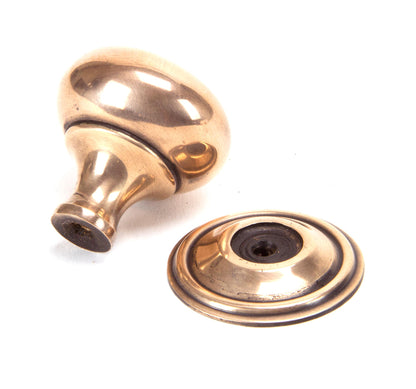 MUSHROOM CABINET KNOB 39x40 PBZ - 91949 by MARCHES (ANVIL) ARCHITECTURAL HARDWARE