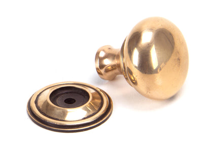 MUSHROOM CABINET KNOB 32x36 PBZ - 91950 by MARCHES (ANVIL) ARCHITECTURAL HARDWARE