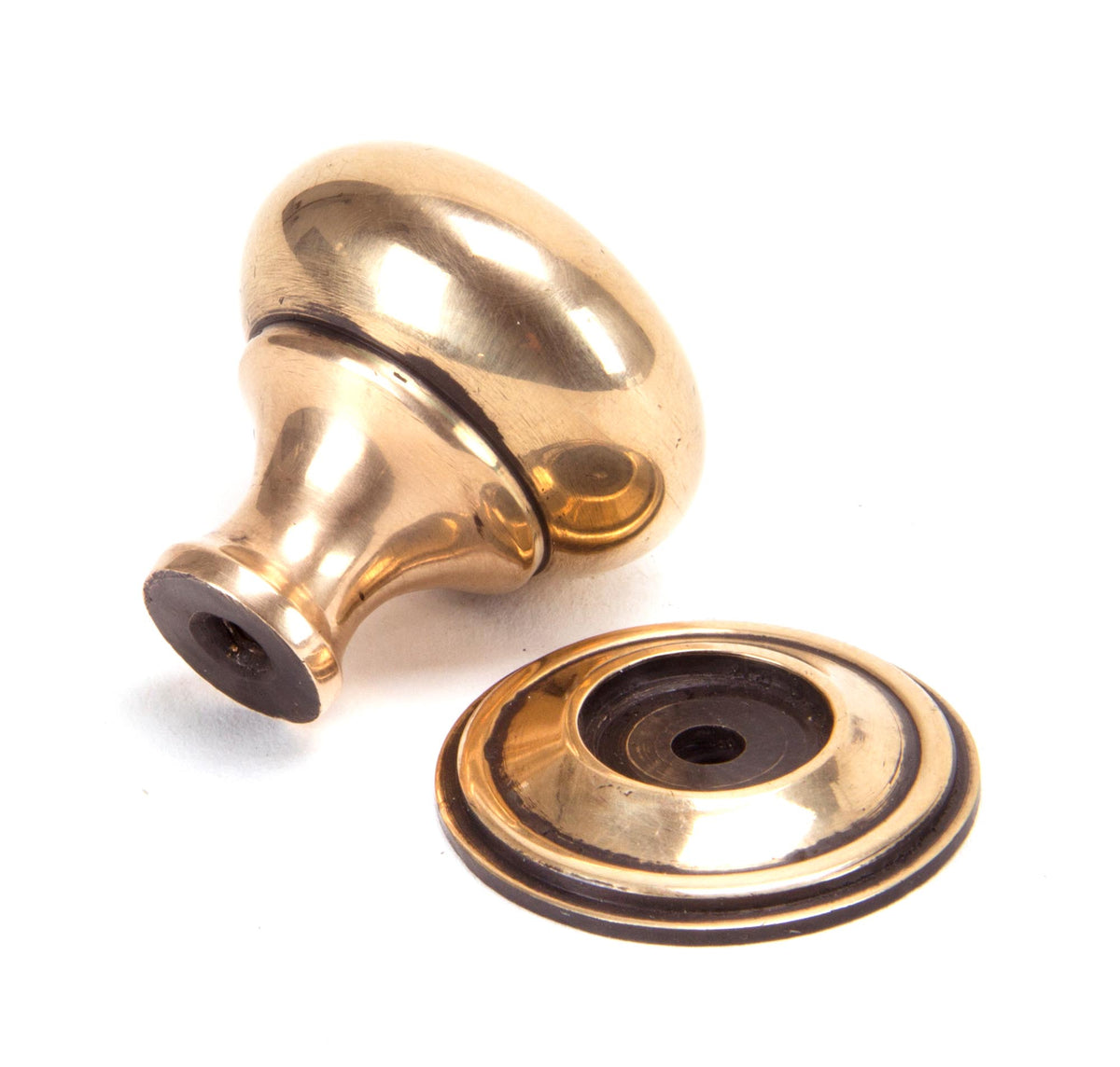 MUSHROOM CABINET KNOB 32x36 PBZ - 91950 by MARCHES (ANVIL) ARCHITECTURAL HARDWARE
