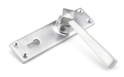 STRAIGHT LEVER HANDLE LOCK 124x148x50 SCP - 91967 by MARCHES (ANVIL) ARCHITECTURAL HARDWARE