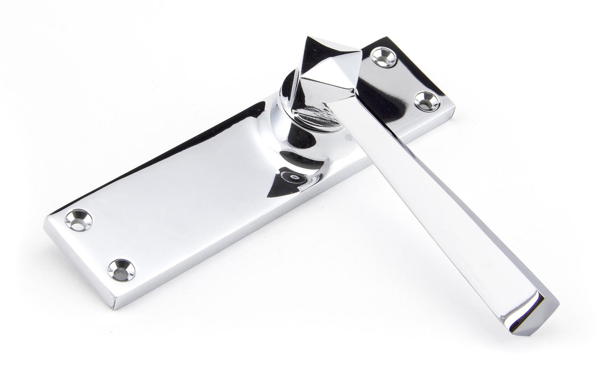 STRAIGHT LEVER HANDLE LATCH 124x148x50 PCP - 91969 by MARCHES (ANVIL) ARCHITECTURAL HARDWARE