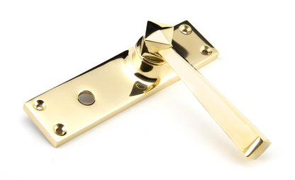 STRAIGHT LEVER HANDLE BATH 124x148x50 PBR - 91971 by MARCHES (ANVIL) ARCHITECTURAL HARDWARE