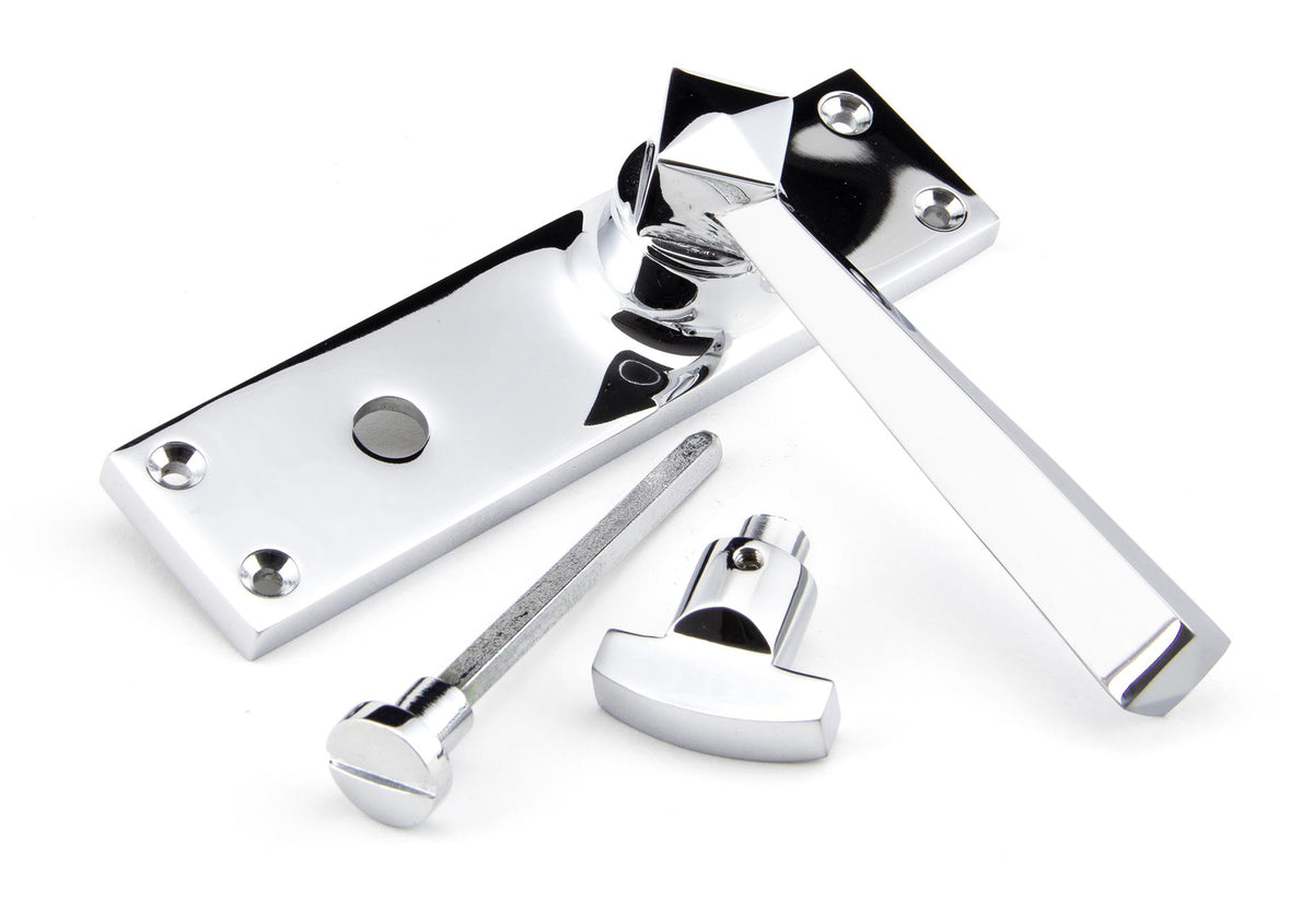 STRAIGHT LEVER HANDLE BATH 124x148x50 PCP - 91972 by MARCHES (ANVIL) ARCHITECTURAL HARDWARE