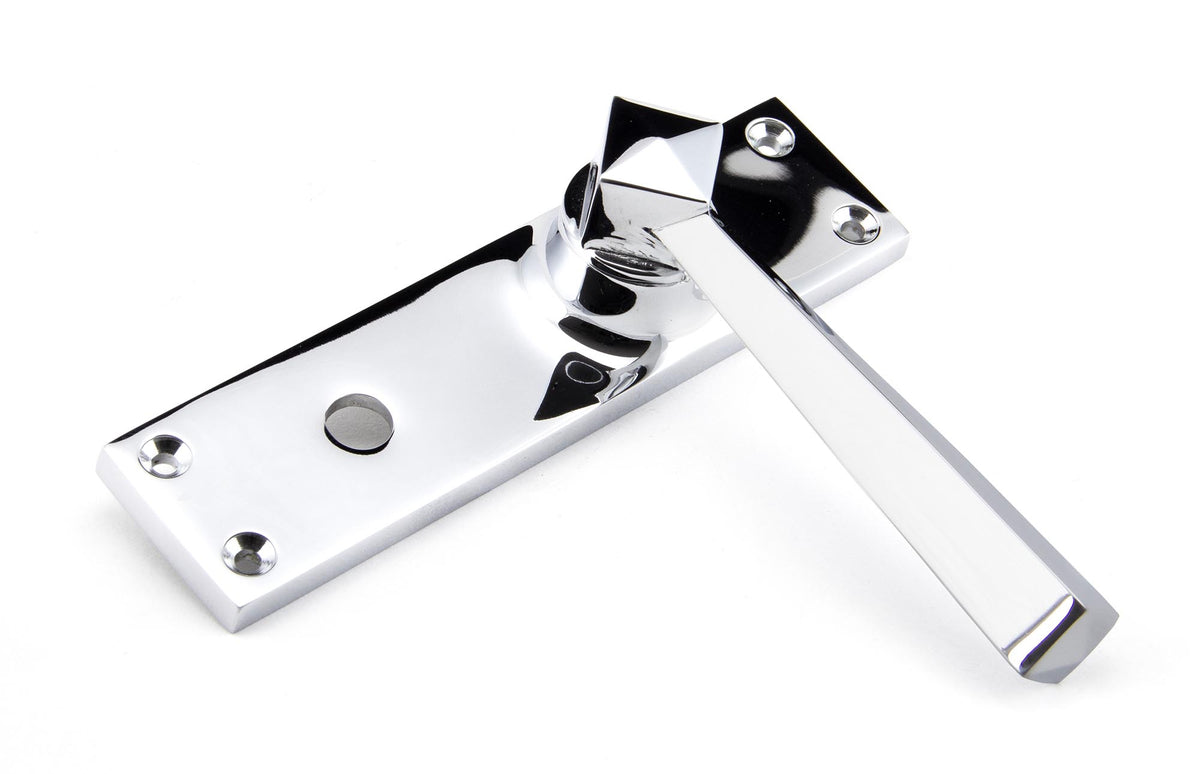 STRAIGHT LEVER HANDLE BATH 124x148x50 PCP - 91972 by MARCHES (ANVIL) ARCHITECTURAL HARDWARE