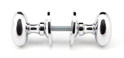OVAL MORTICE/RIM KNOB 57x65x58 PCP - 91975 by MARCHES (ANVIL) ARCHITECTURAL HARDWARE