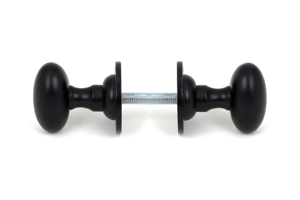 OVAL MORTICE/RIM KNOB 57x65x58 AGBZ - 91976 by MARCHES (ANVIL) ARCHITECTURAL HARDWARE