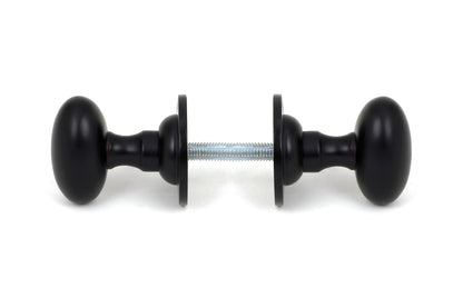 OVAL MORTICE/RIM KNOB 57x65x58 AGBZ - 91976 by MARCHES (ANVIL) ARCHITECTURAL HARDWARE