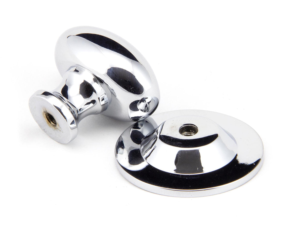 OVAL CABINET KNOB 33x22x37x36 PCP - 92034 by MARCHES (ANVIL) ARCHITECTURAL HARDWARE